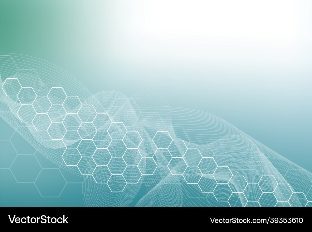 Hexagonal abstract background big data Hexagonal abstract background big data vector image