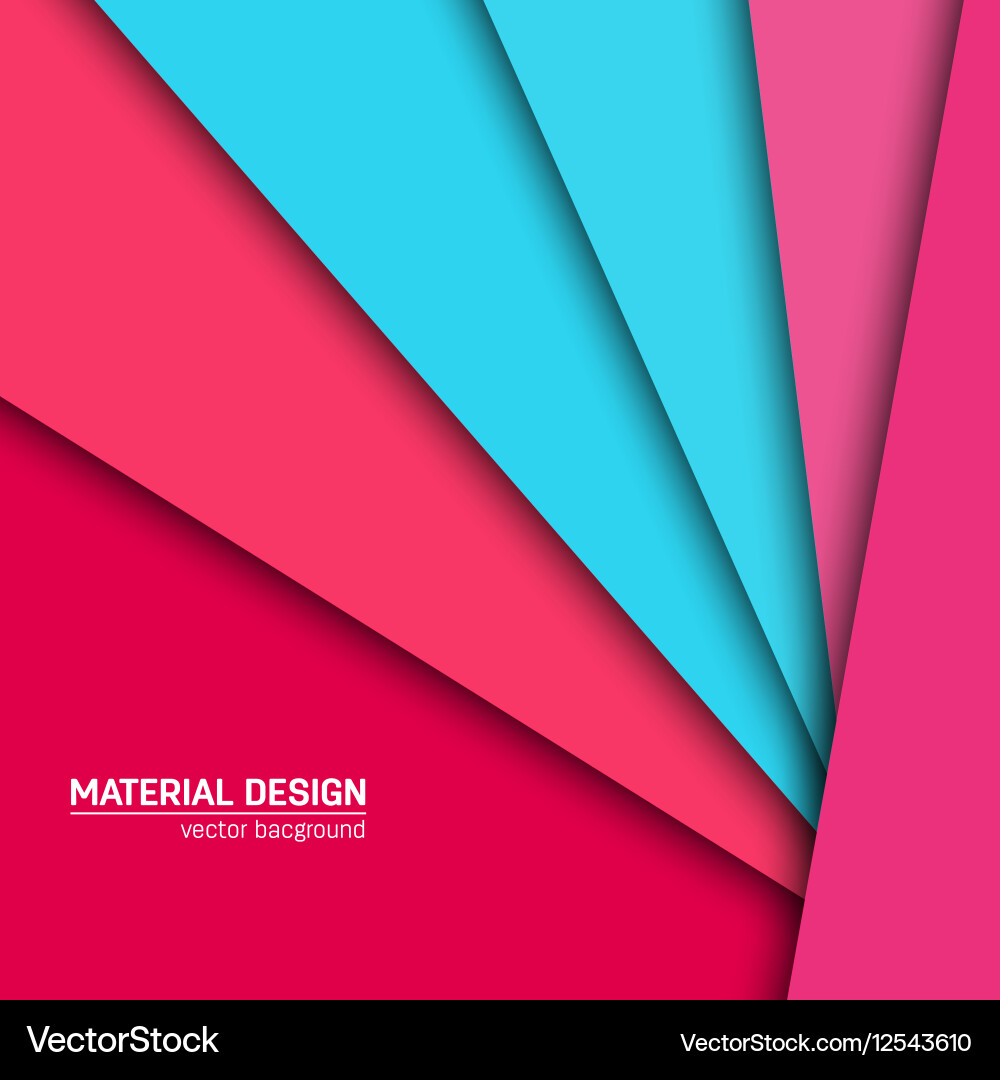Material design background abstract vector image
