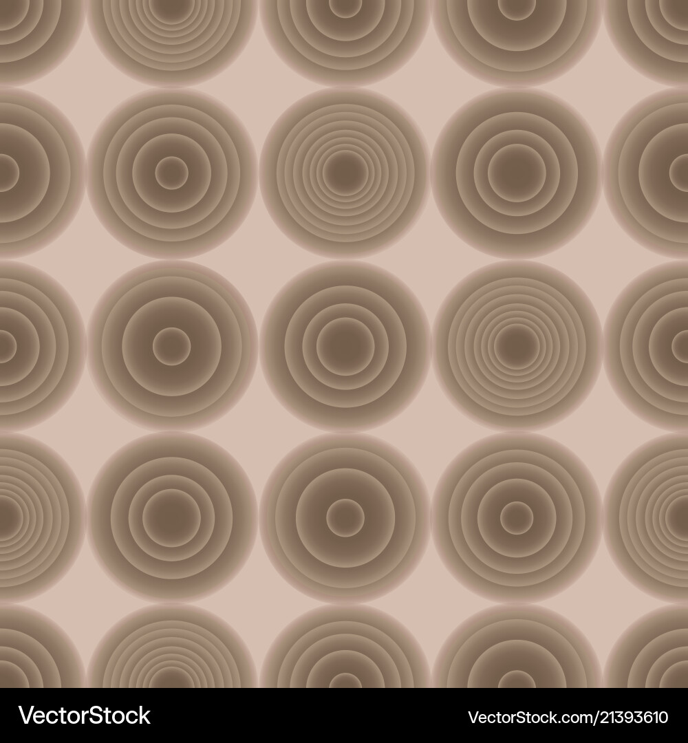 Seamless gradient rounds beige pattern Seamless gradient rounds beige pattern Vector Image