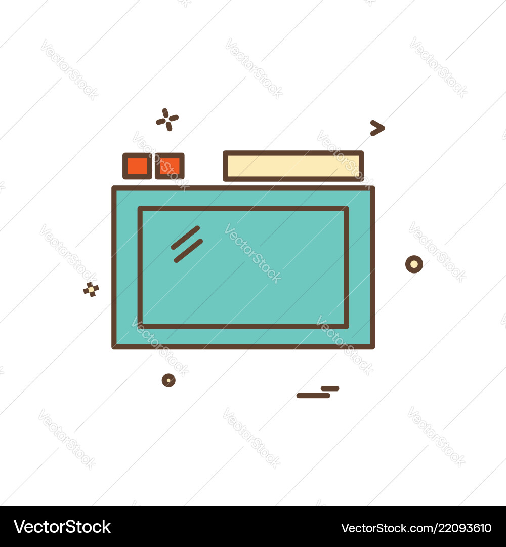 Web layout icon design Web layout icon design Vector Image