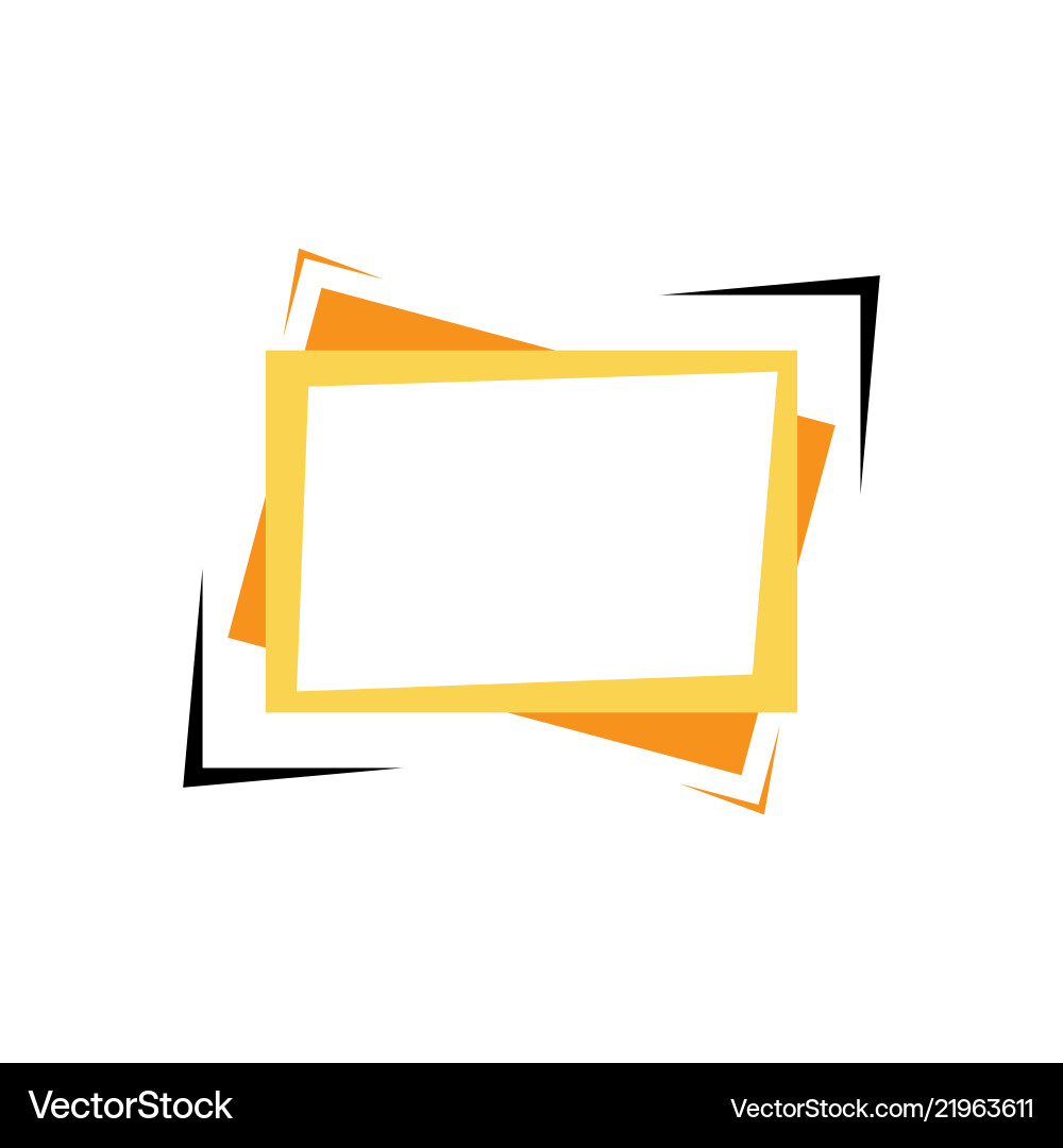 Bright frame for text or banner web design Bright frame for text or banner web design Vector Image