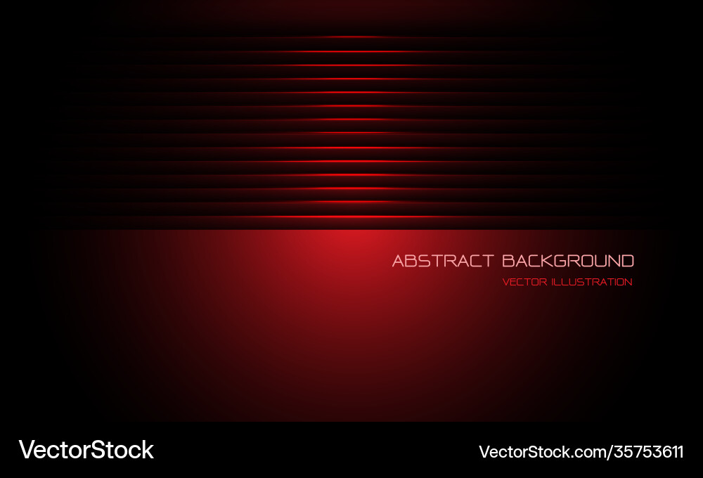 Metallic Red Shutter Abstract vector image