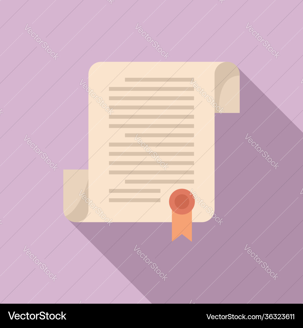 Papyrus Judge Icon vector image