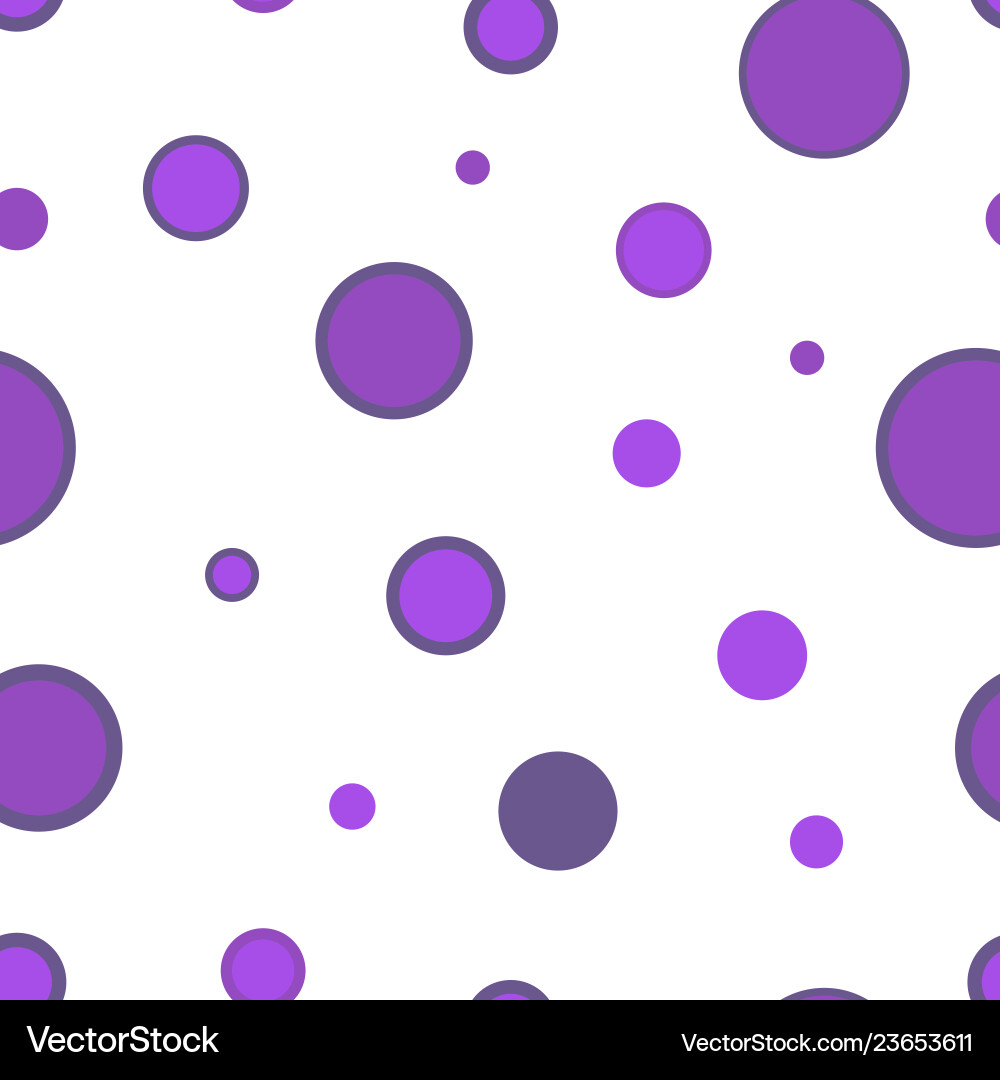 Pattern with colored circles Vector Image