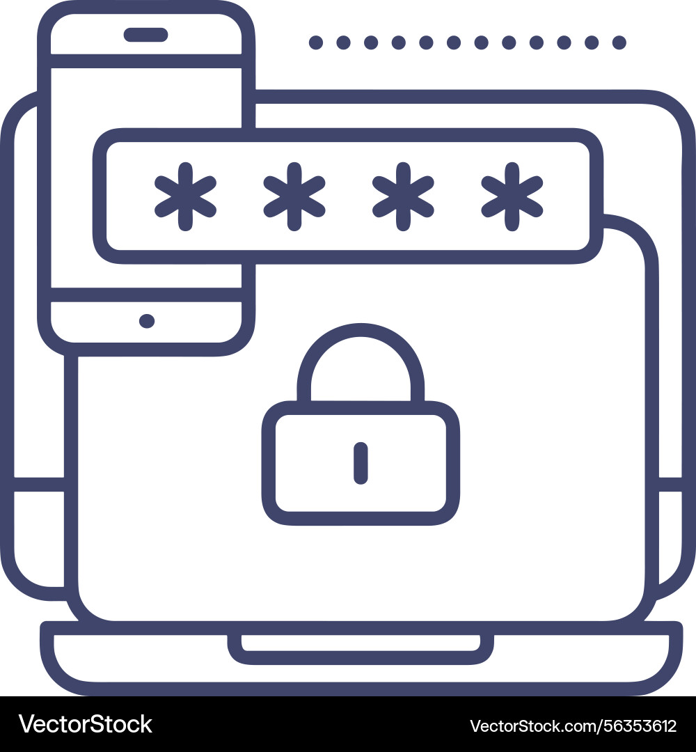 Computer icon symbol image Vector Image