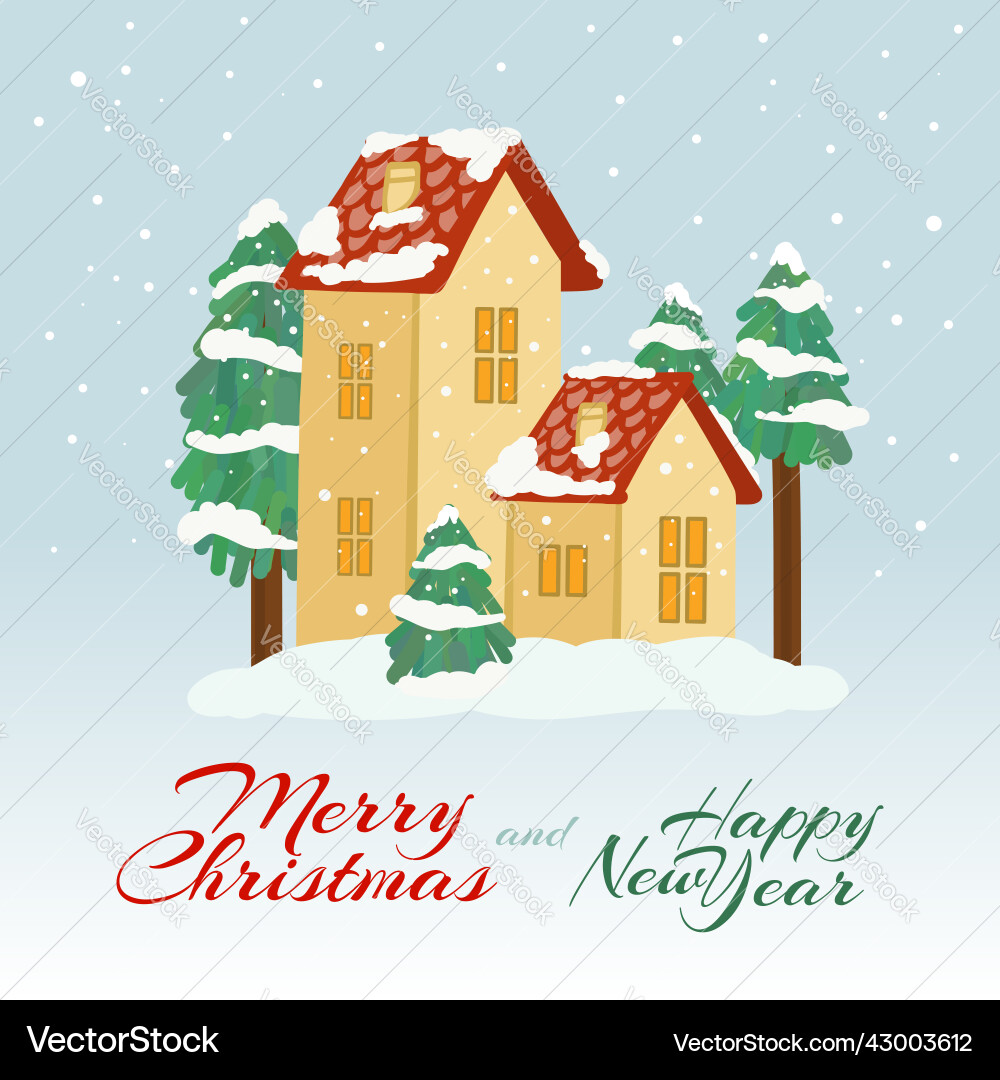Greetings card Greetings card vector image