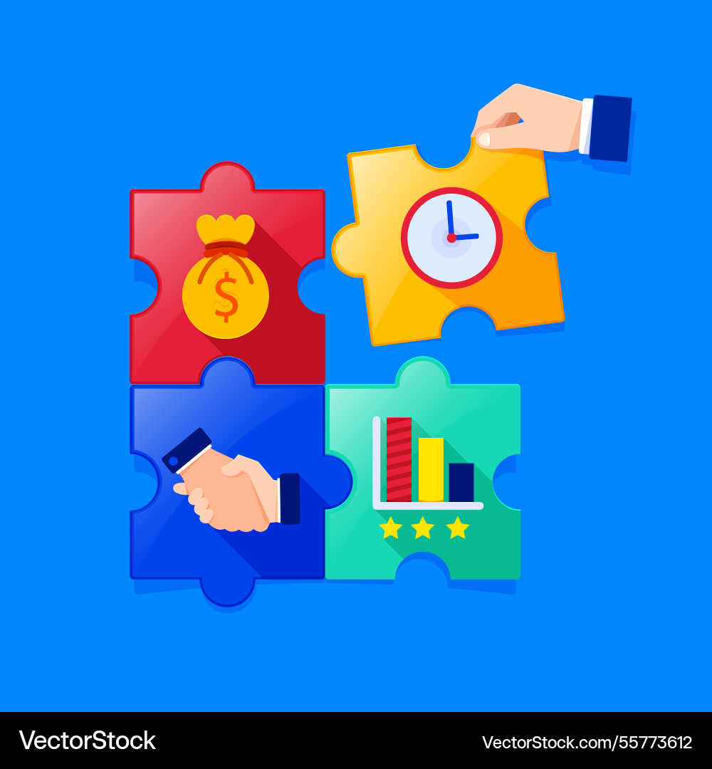 Public contribution concept Royalty Free Vector Image