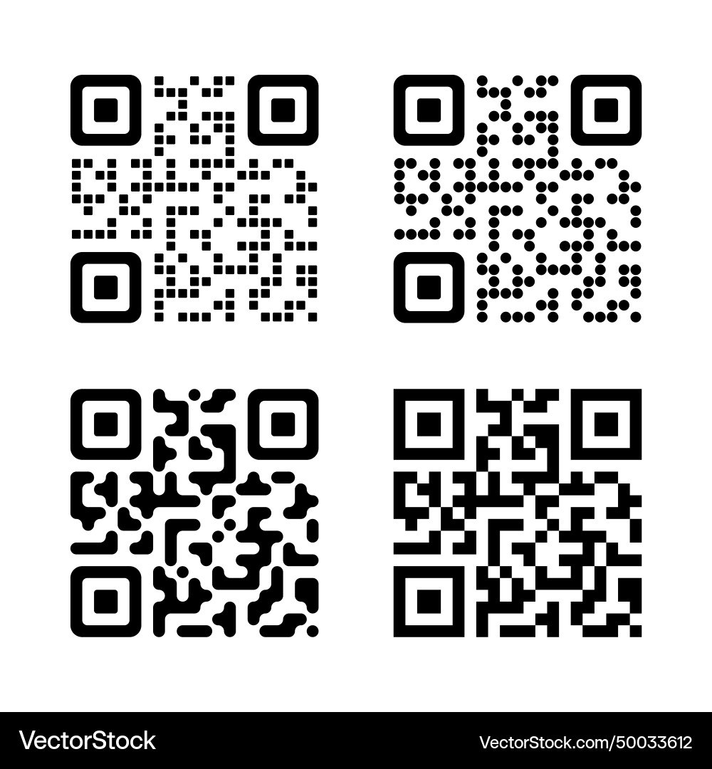 Qr code to use your smartphone camera scan Qr code to use your smartphone camera scan vector image