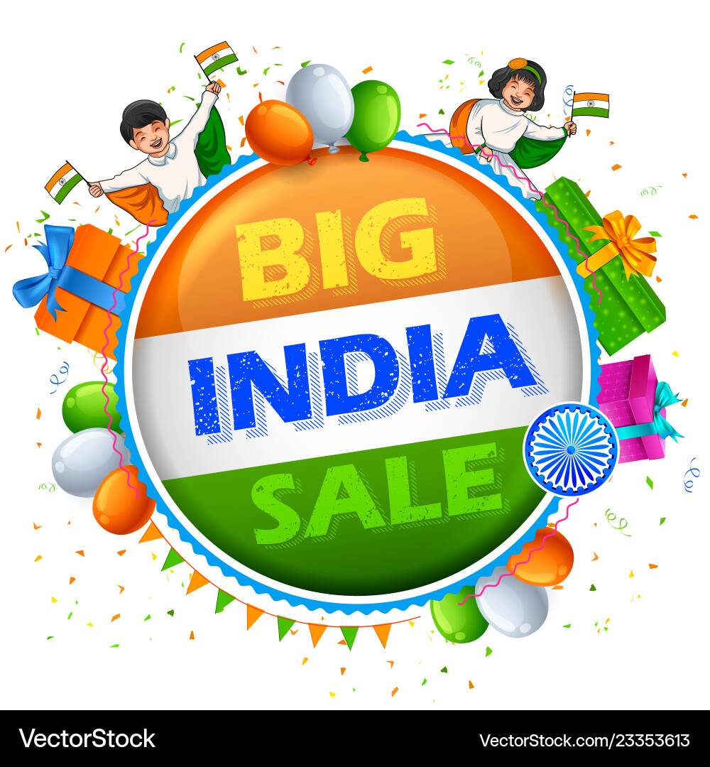 26 Januar glücklich republic day of india sale 26 Januar glücklich republic day of india sale vektorbild