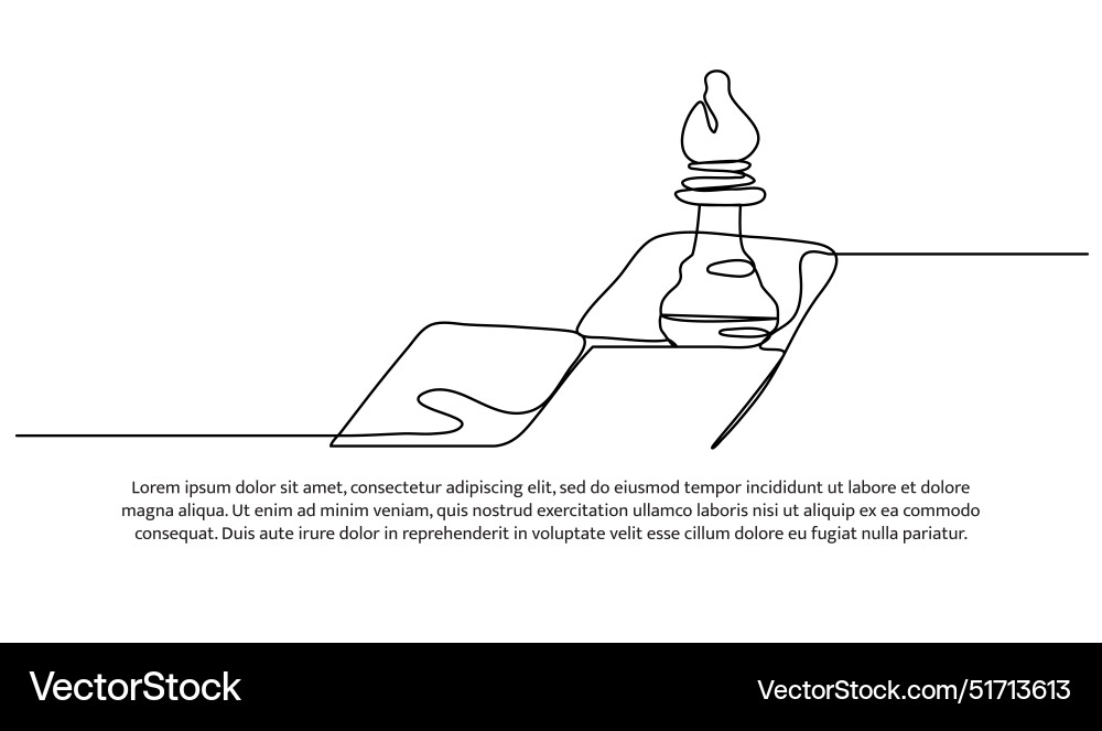 Continuous one line design of elephant Continuous one line design of elephant vector image