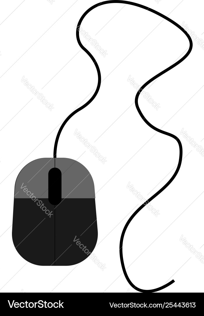 Image computer mouse or color vector image