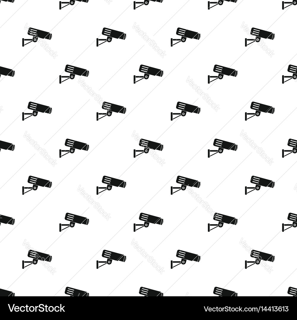 Security camera pattern Vector Image