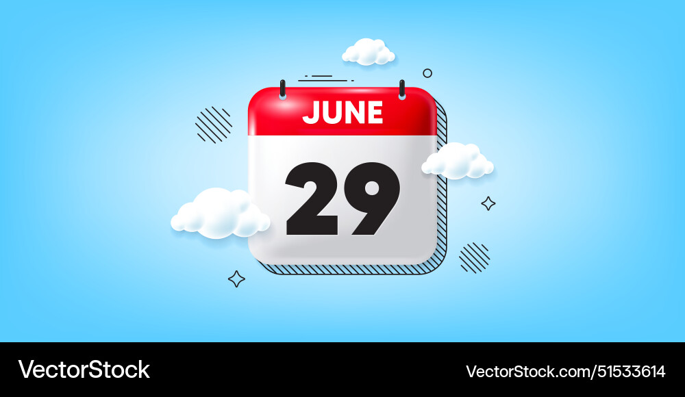 29th day of the month icon event schedule date 29th day of the month icon event schedule date vector image