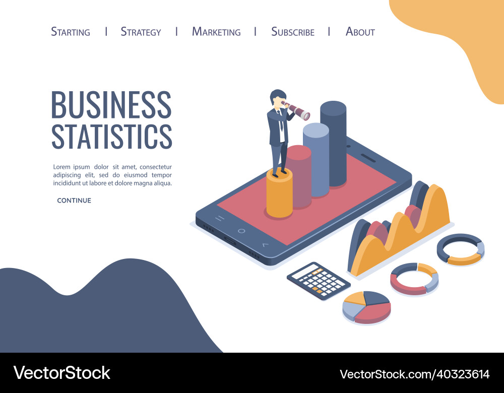 Analysis data Analysis data Vector Image