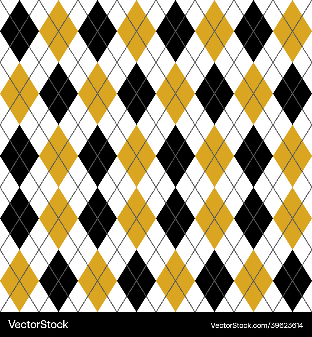 Argyle pattern seamless background Argyle pattern seamless background vector image