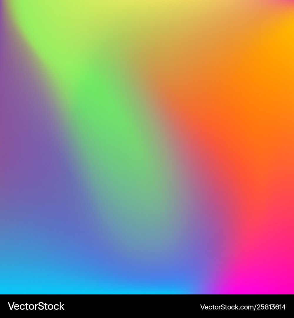 Bright colors gradient abstract soft background vector image