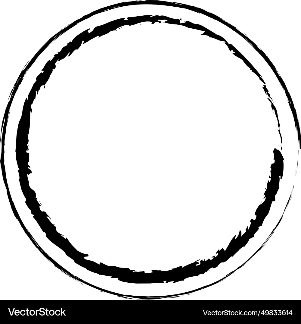 Circle frame border background shape template Circle frame border background shape template vector image