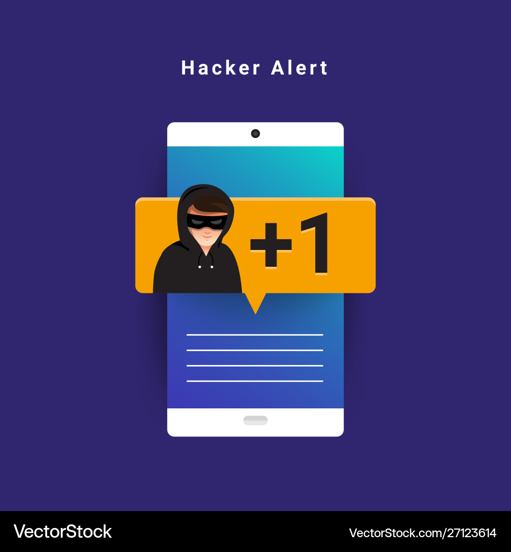 Cyber hacker concept Cyber hacker concept vector image
