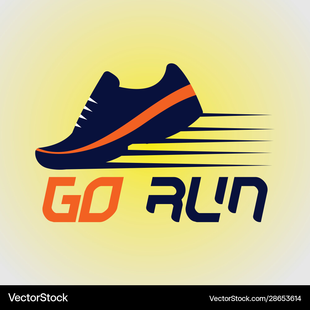 Go run Vector Image