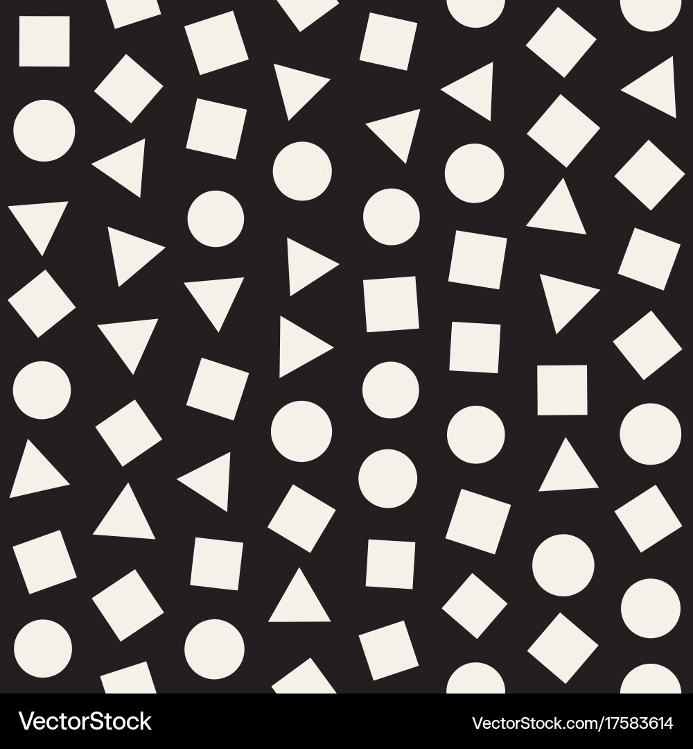 Seamless primitive jumble minimalism patterns Vector Image