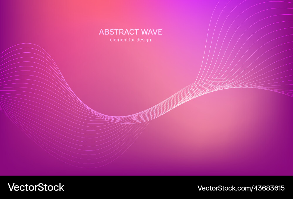 Abstract wave element for design digital Abstract wave element for design digital vector image