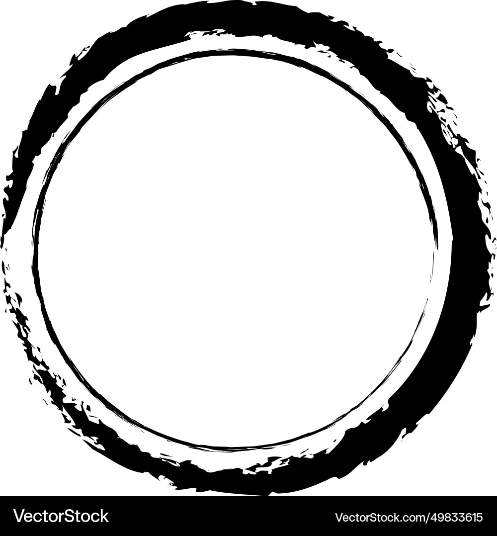 Circle frame border background shape template Circle frame border background shape template vector image