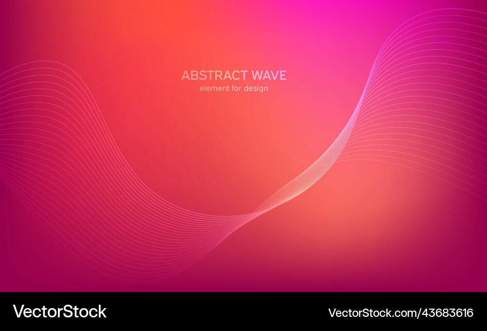 Abstract wave element for design digital Abstract wave element for design digital vector image