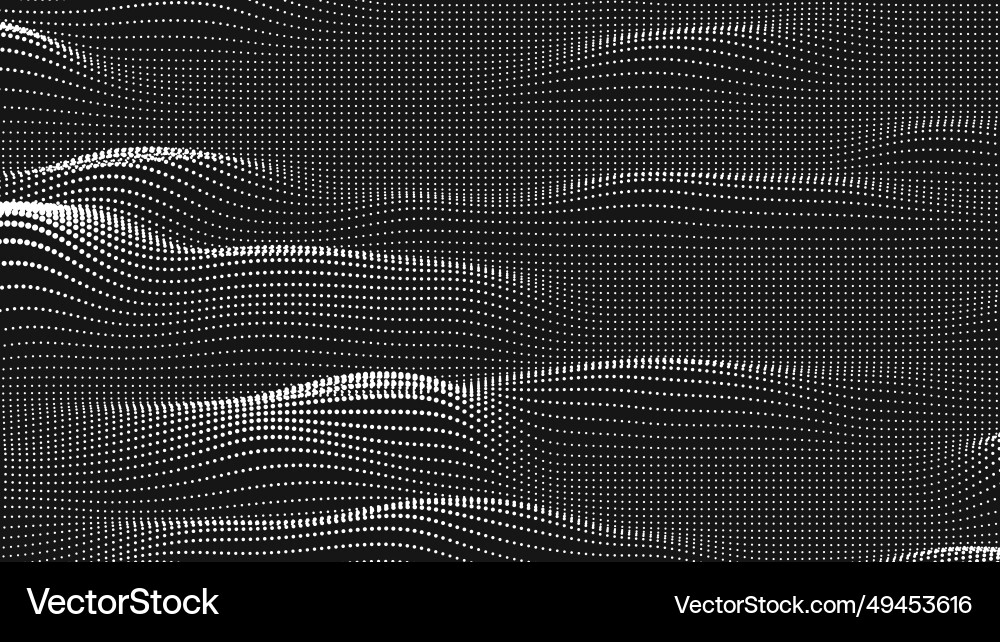 Point wave noise texture abstract dot background Point wave noise texture abstract dot background vector image