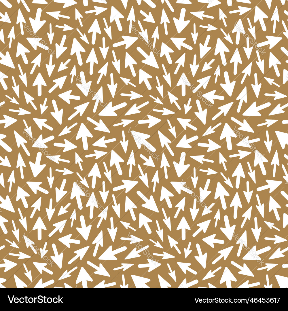 Arrows seamless pattern Arrows seamless pattern vector image