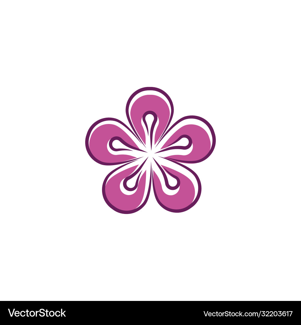 Blumen Ikone Design Blumen Ikone Design vektorbild