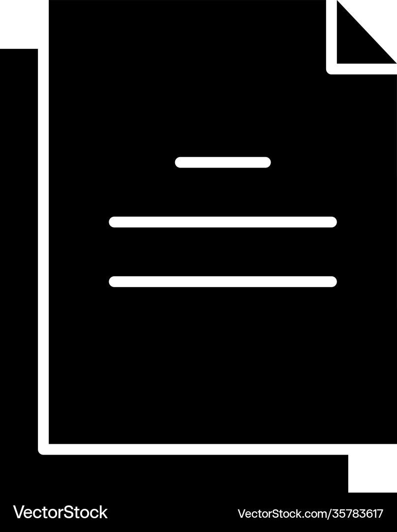 Duplicate document icon Vector Image