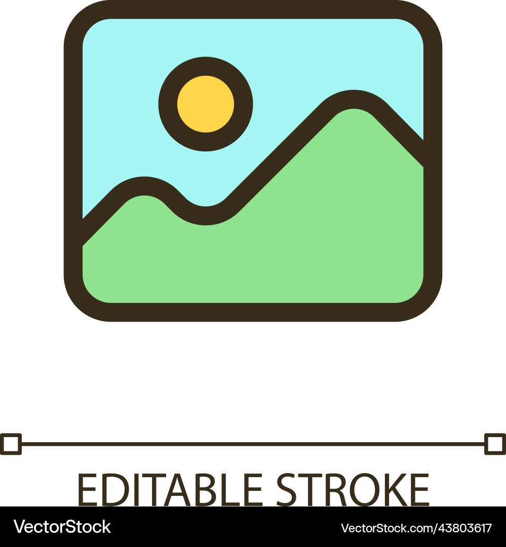 Image pixel perfect rgb color ui icon Image pixel perfect rgb color ui icon vector image
