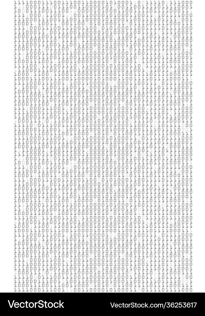 Informatik ist ein binäres Zahlensystem Informatik ist ein binäres Zahlensystem vektorbild