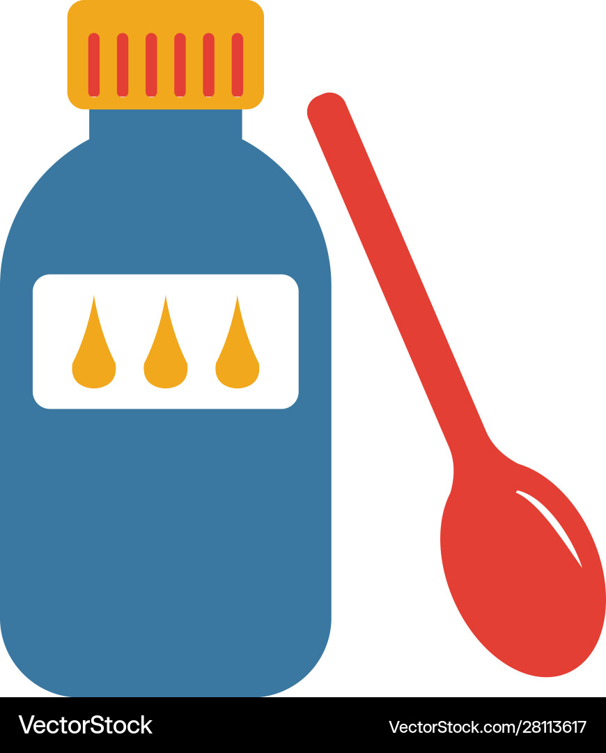 Mixture flat icon colored simple element from vector image