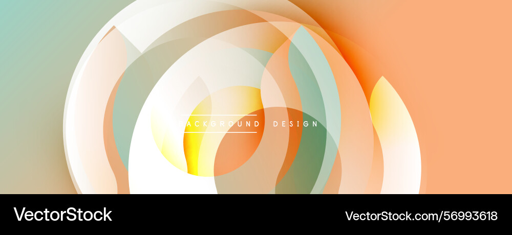 Abstract layers create dynamic visual effect soft vector image