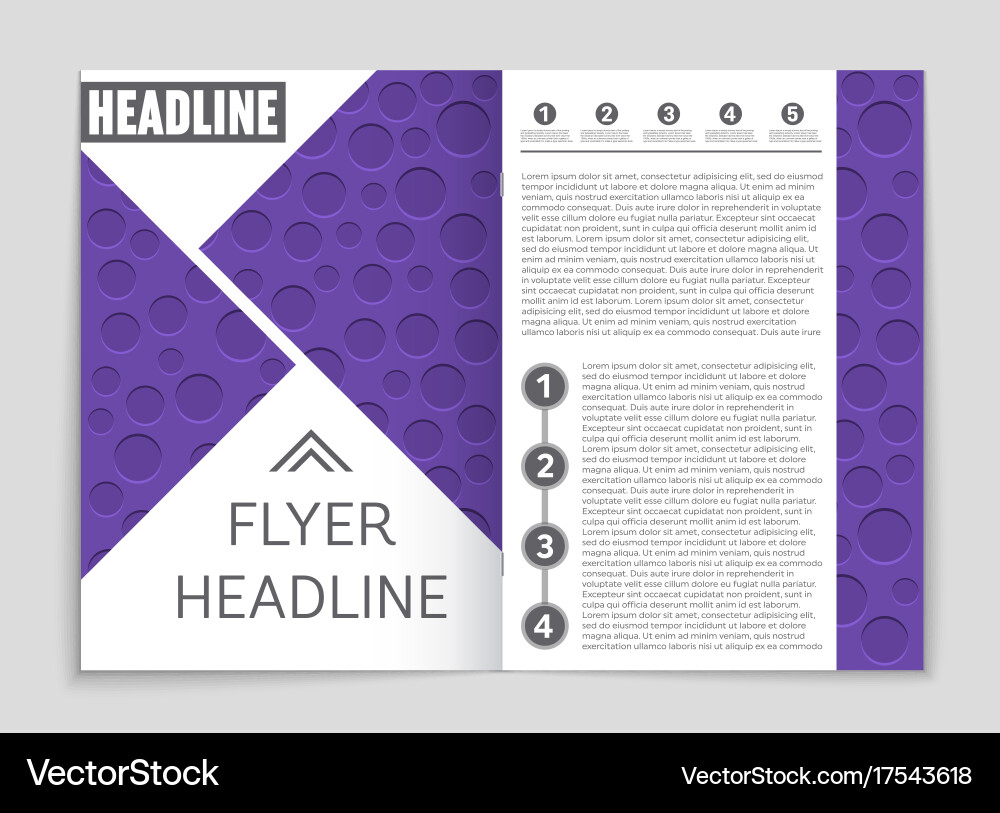 Abstract layout background set for art vector image