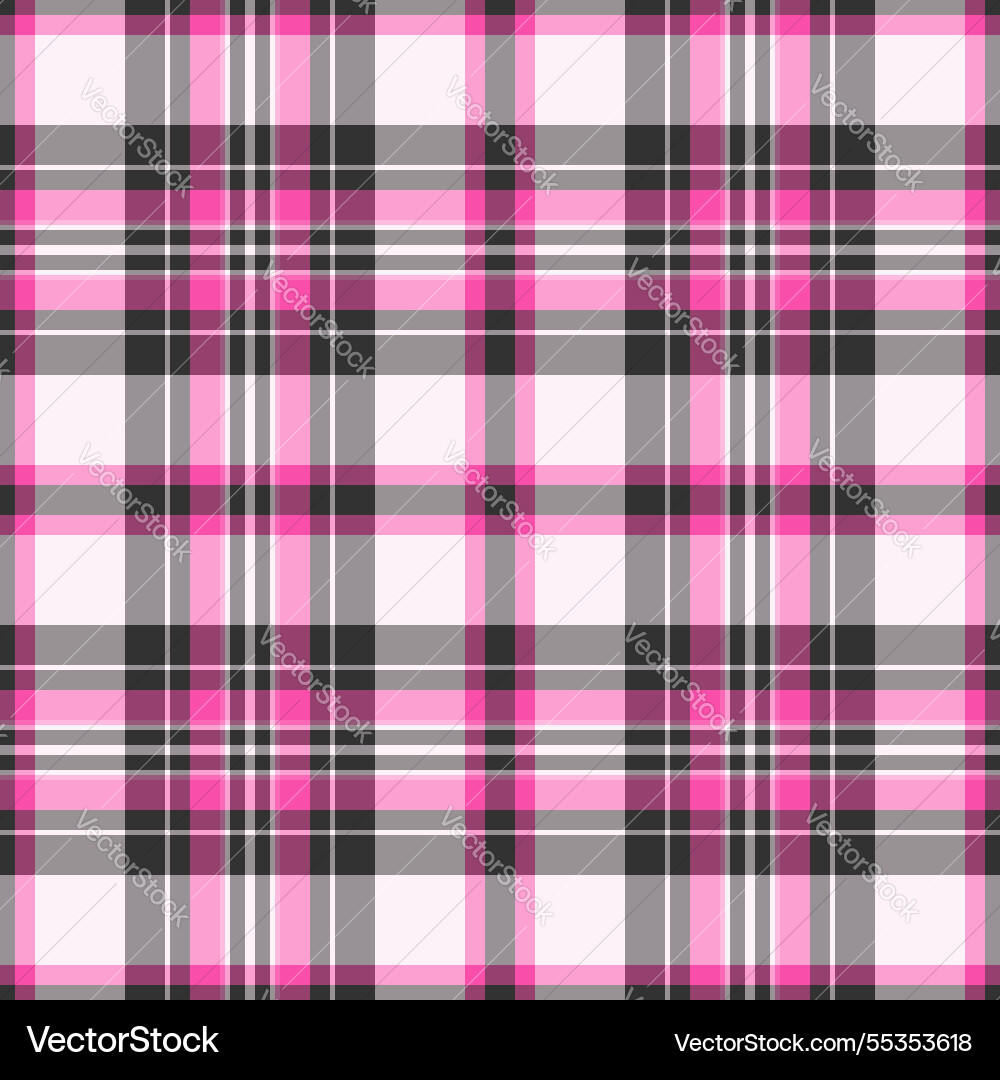 Present background fabric multicolored check Vector Image