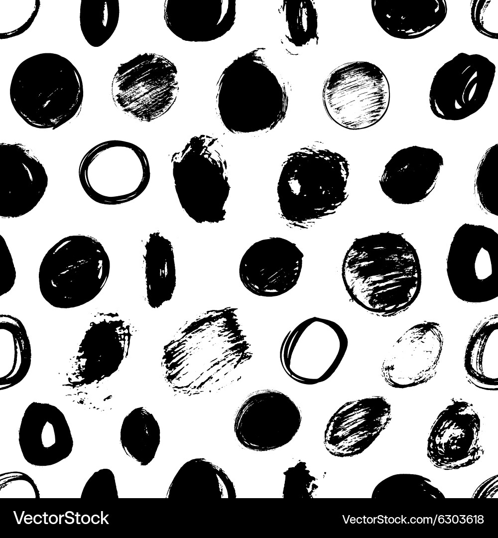 Seamless brush strokes pattern Royalty Free Vector Image