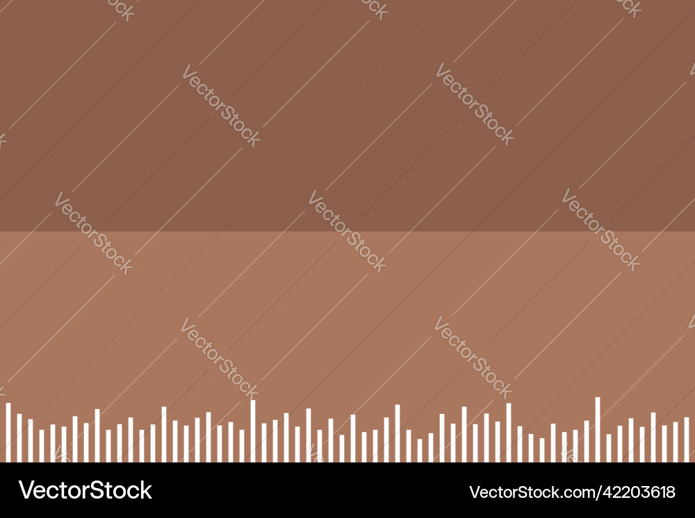 Separate shape empty space background vector image