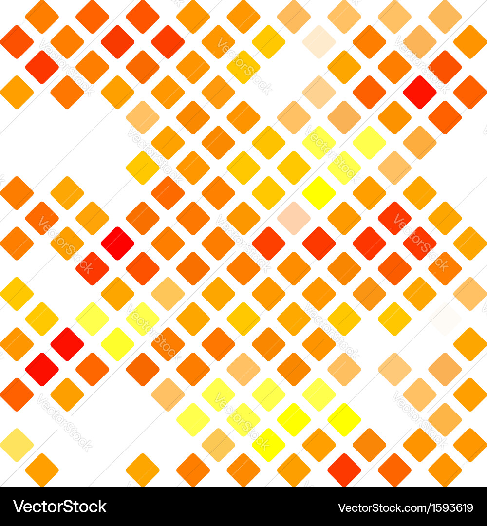Background with mosaic pattern Vector Image