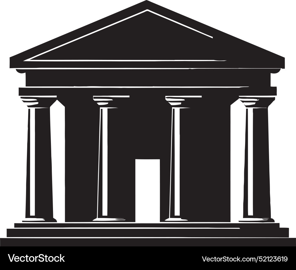 Banking and financial inclusion bridging Vector Image