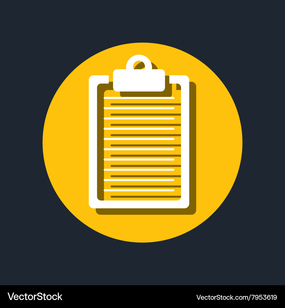 Check list design Vector Image