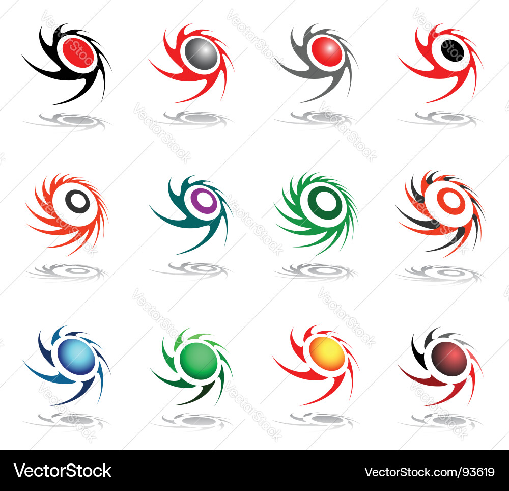 Design elements vector image