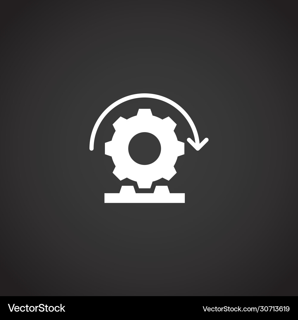 Physics related icon on background for graphic Physics related icon on background for graphic vector image