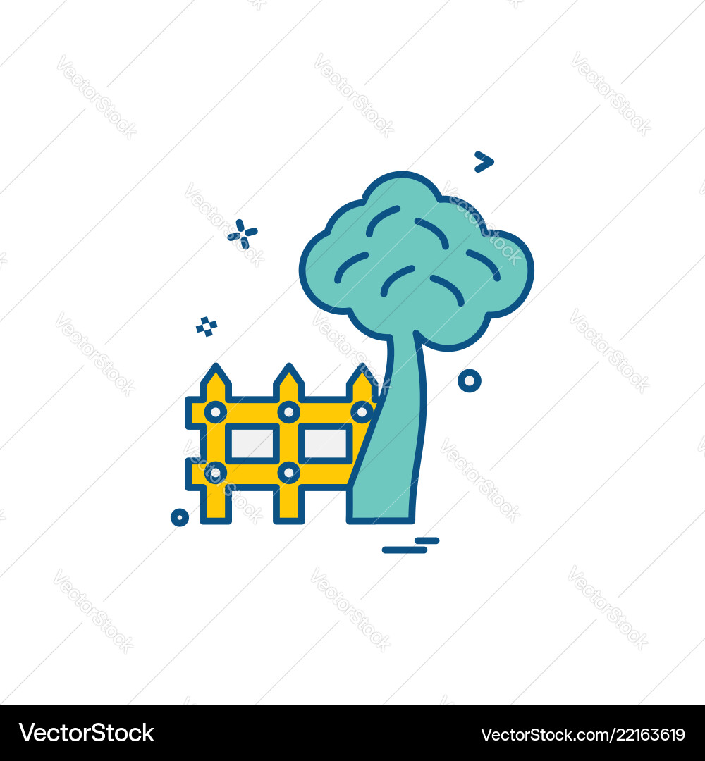 Tree icon design Tree icon design vector image