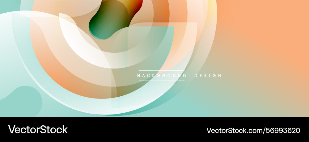 Abstract flowing shapes soft colors create Abstract flowing shapes soft colors create vector image
