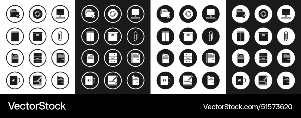 Set computer monitor with keyboard carton Set computer monitor with keyboard carton Vector Image