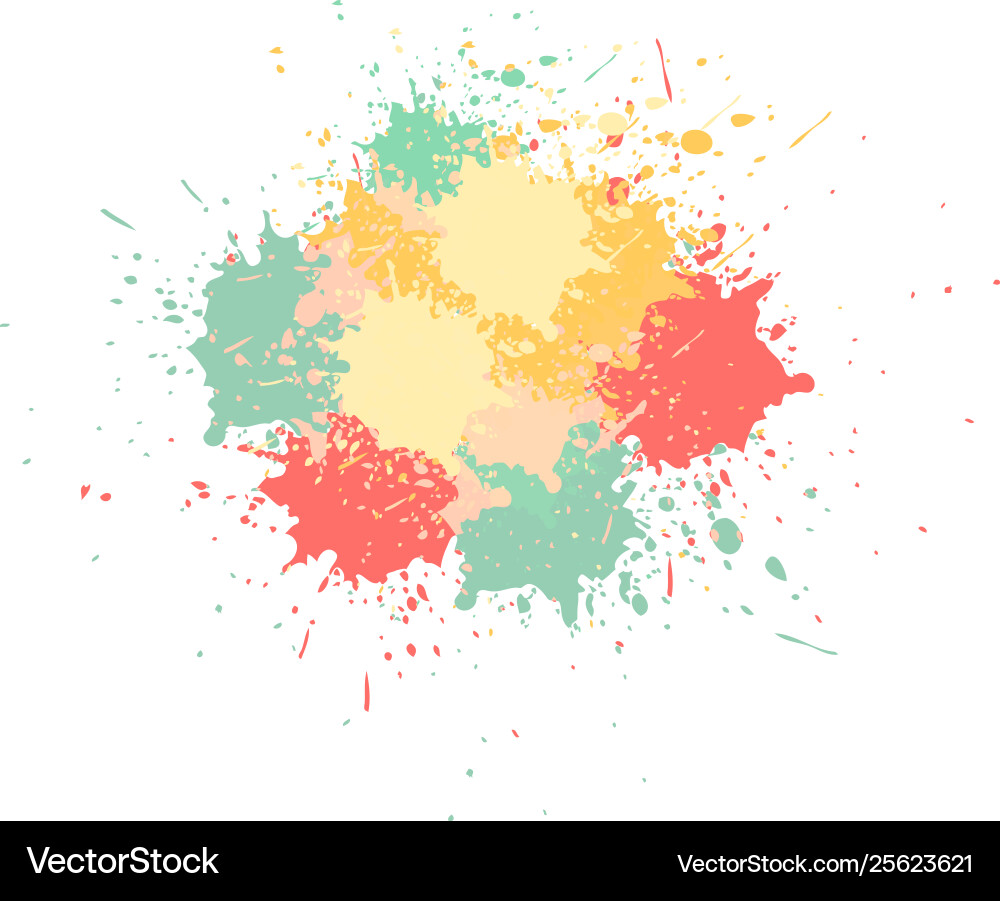 Abstract paint color design background Abstract paint color design background vector image