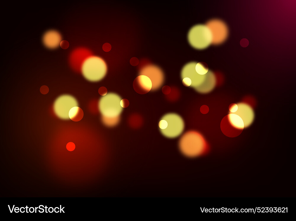Bokeh background style Vector Image