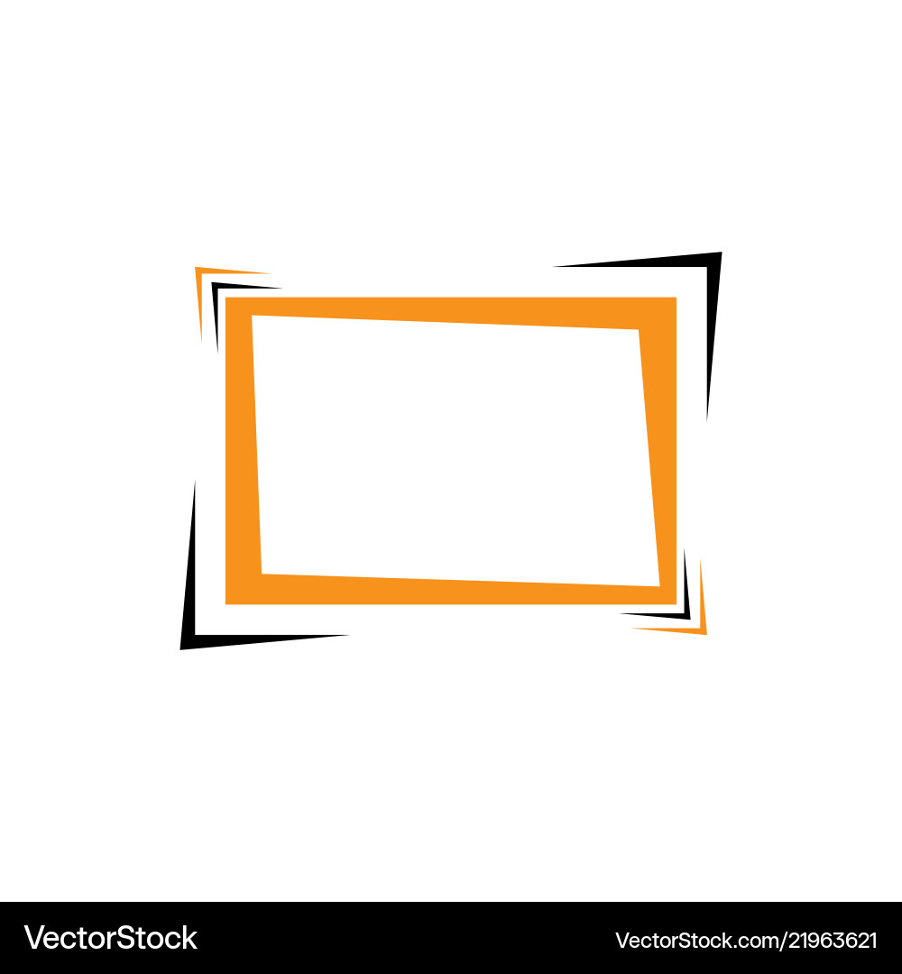 Bright frame for text or banner web design Bright frame for text or banner web design vector image